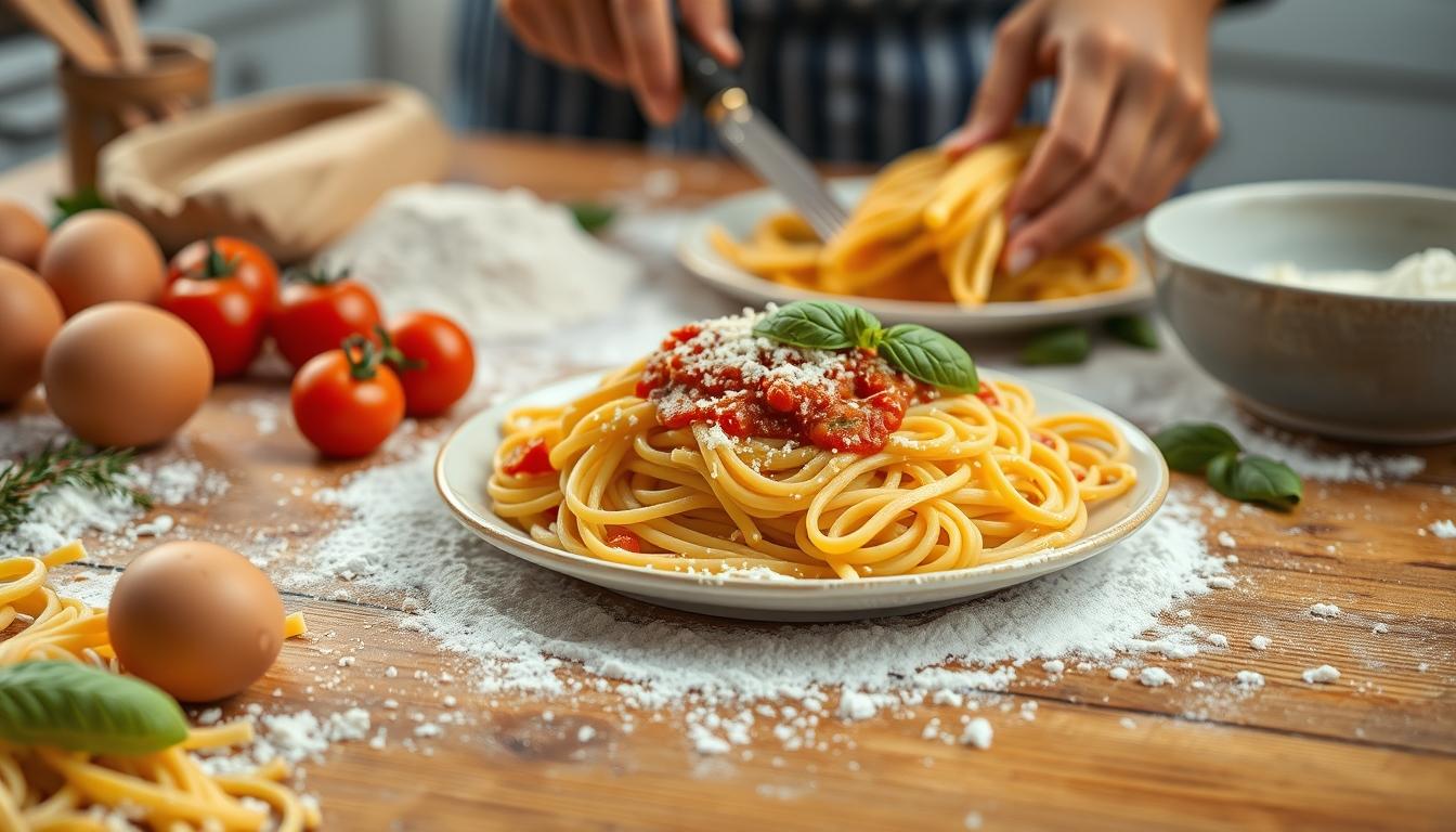 Fresh seasonal cooking dish